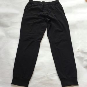 Lululemon Mens Black Athletic Jogger Pants Size Medium Front Pockets